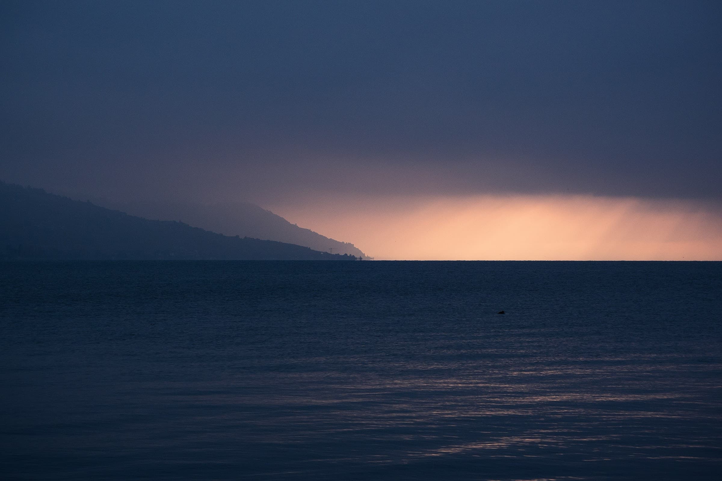 Lac Léman at Ouchy, Lausanne, Switzerland